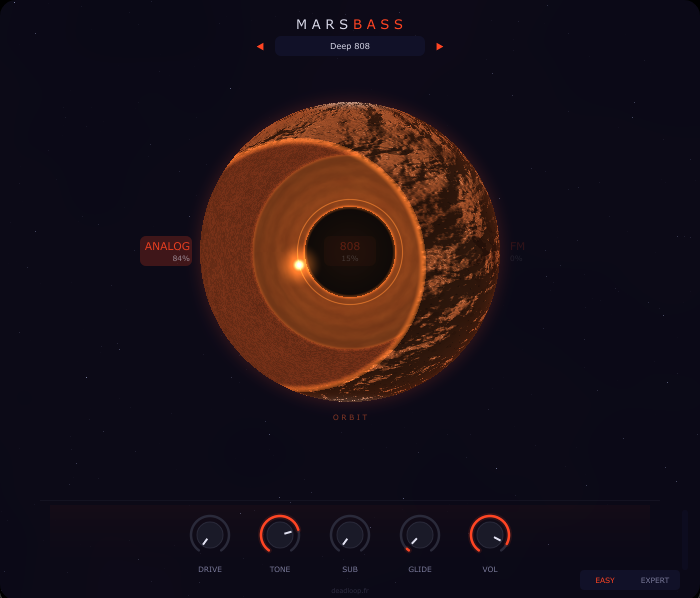 MarsBass Easy Mode